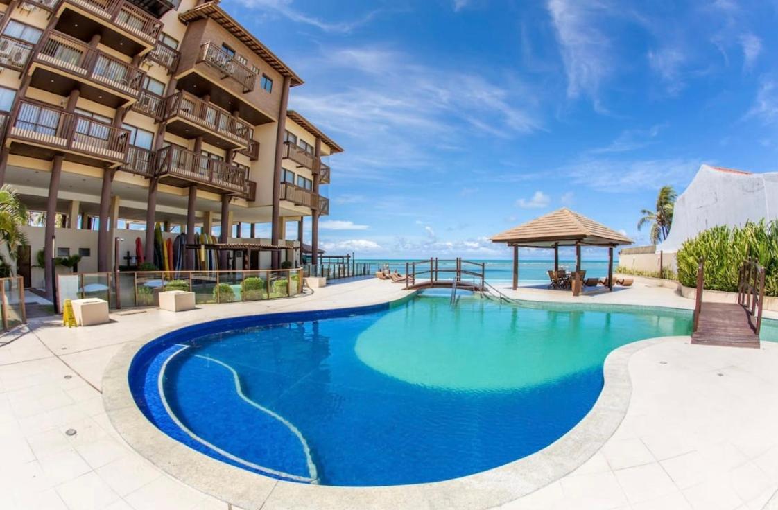 Barra Bali Ap 06 - Paraiso A Beira Mar Barra de São Miguel Exterior photo